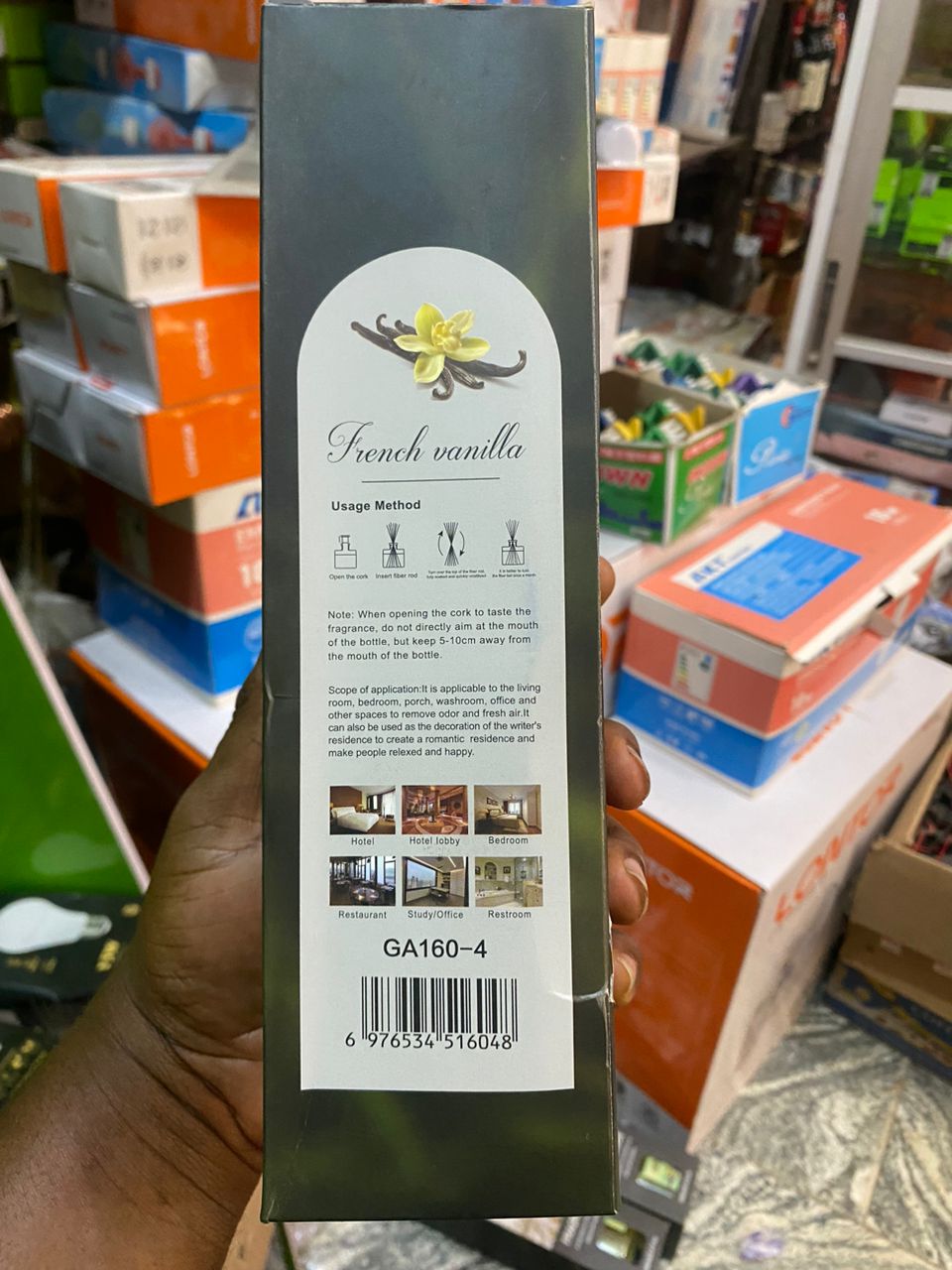 GOLDEN AROMA FRENCH VANILLA REED DIFFUSER