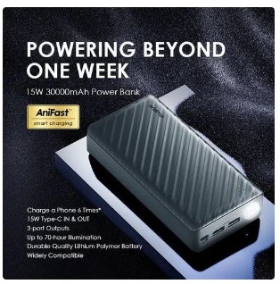 Oraimo PowerBox 300 Lit 30000mAh 15W Power Bank - OPB-1301