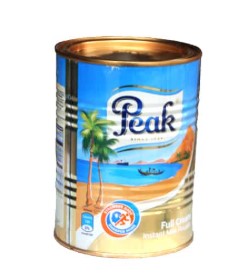 Peak Powdered Full Cream Milk Tin 400g 