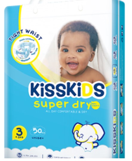 KISSKIDS baby diaper eco Maxi X4