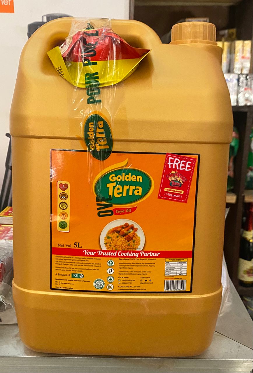 GOLDEN TERRA SOYA COOKING OIL