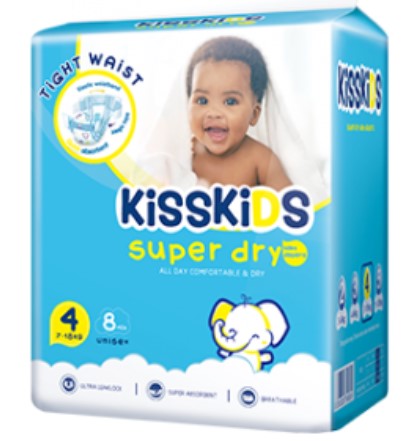 KISSKIDS BABY DIAPER MAXI X10