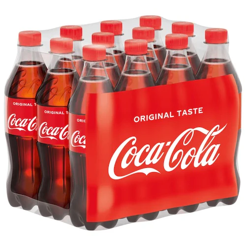 Coca Cola Coke Pet Bottle 50 cl x12 -De-Discount Empire